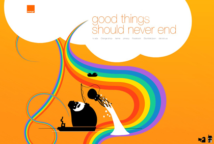 Orange / Good things should never end